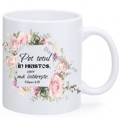 Cana cu verset biblic Pot totul